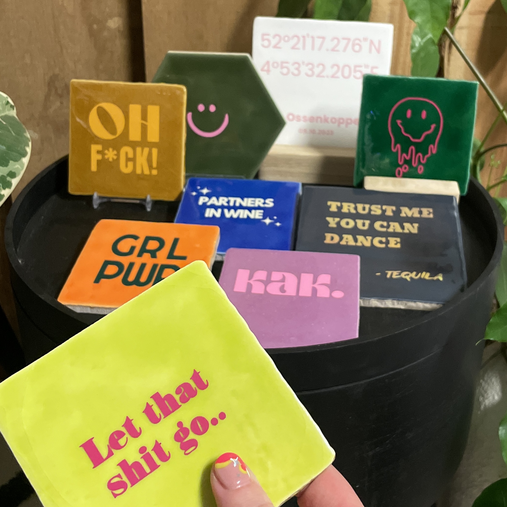 Tegeltjes bij ons onder de panne