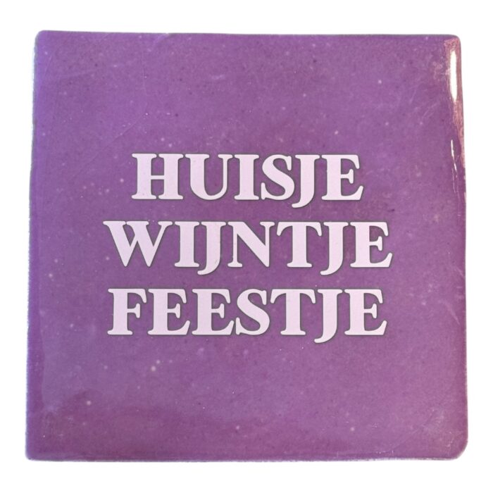 Tegeltje | Zelf samenstellen | Huisje Wijntje Feestje - Afbeelding 9