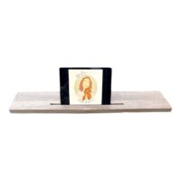 Badplank | 90cm | Onbehandeld eikenhout | Met gravering mogelijk - Afbeelding 5