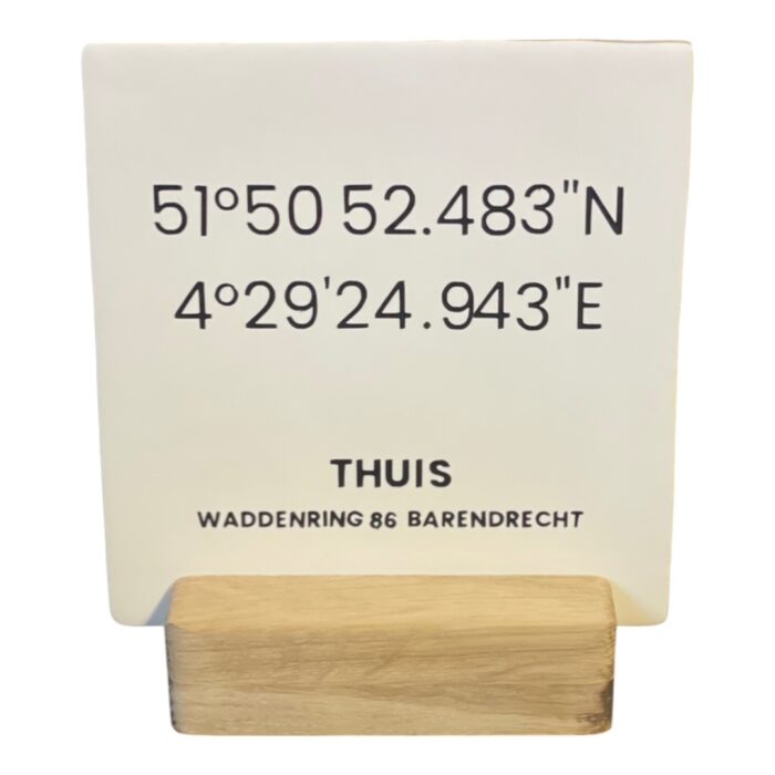 Tegeltje | Personaliseren | Wonen | Coördinaten - Afbeelding 2