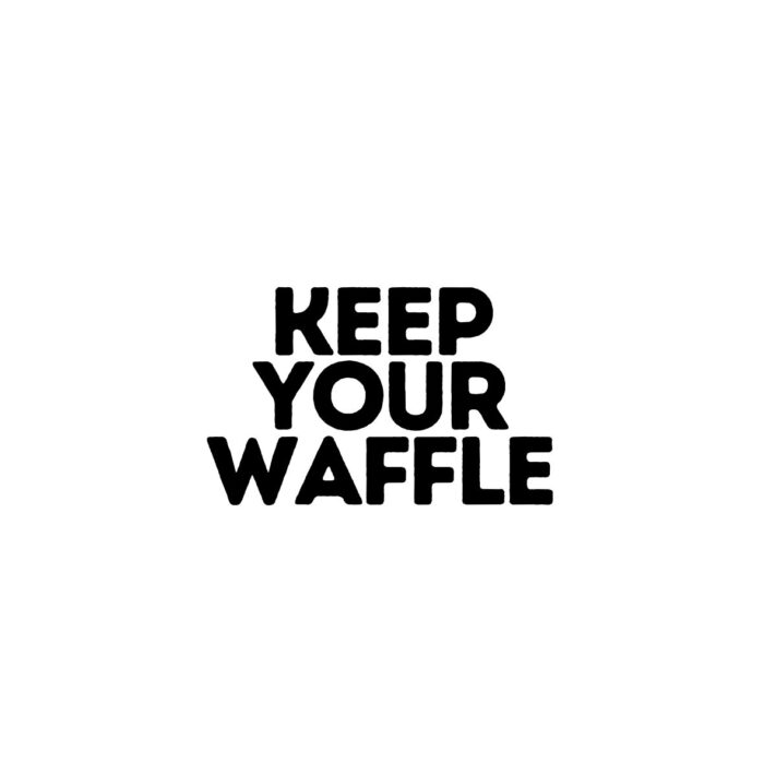 Tegeltje | Zelf samenstellen | Keep your waffle