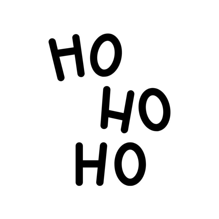 Tegeltje | Zelf samenstellen | Ho ho ho