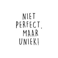 Tegeltje | Zelf samenstellen | Niet perfect maar uniek
