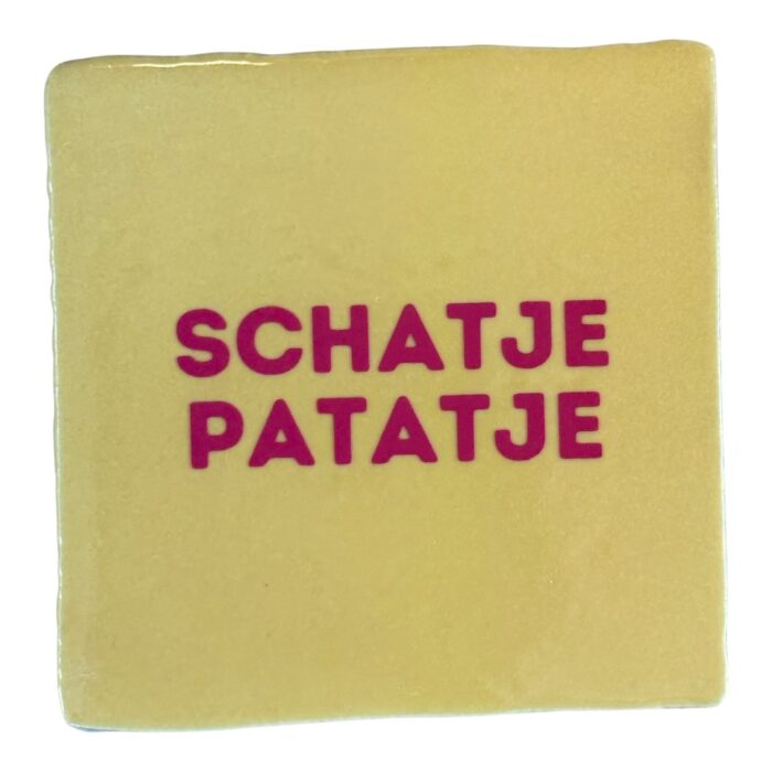 Tegeltje | Zelf samenstellen | Schatje patatje - Afbeelding 2